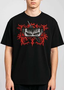 Blood Oath Black Oversized Embroidery T-shirt