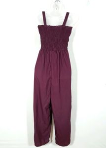 Wine  Sleeveless Jumpsuits(Women&#39;s)