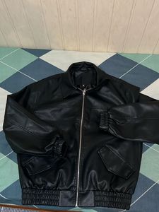 Faux Leather Jacket Size S