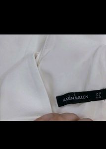 UK Brand Imported Floral White Dress