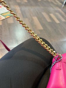 Dark Rani Colour  Sling Bag In New Condition
