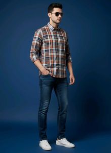American Eagle Checked Full Sleeve Shirt