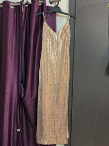 Sparkling Sequin Slip Dress