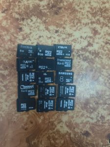 15Pcs 8Gb Memory Card