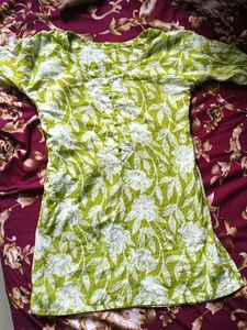 Floral Print Tunic Top