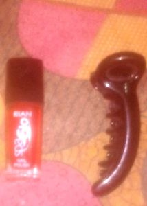 Rian Spa Glo Nail Polish - Red