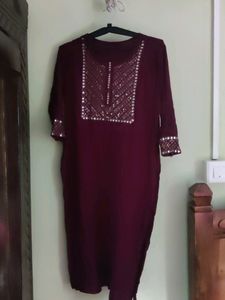 Good Condition Purple Kurta