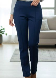 💙Navy Blue Straight Formal/Office Pants💙