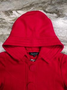Red Long Blazer For Women