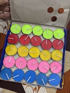 25 tealight candles