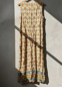 Vibrant Geometric &amp; Abstract Print Kurta