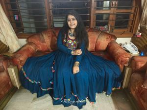 Elegant Blue Lehenga Choli