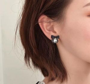 Bow Crystal Earrings