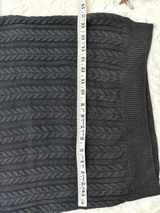 H&amp;M Black Cable Knit Sweater