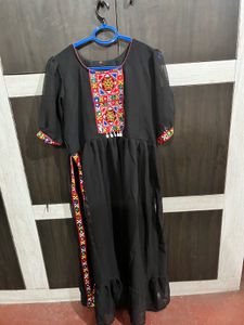 Elegant Black Kurta