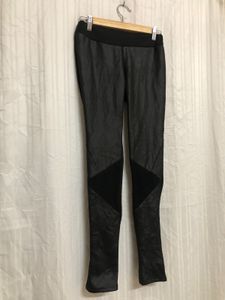 Maryly Winter Warm Black Leggings