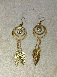 Light Weight Golden Earings