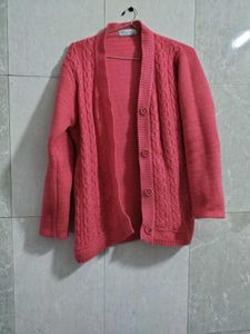 Pink Cardigan
