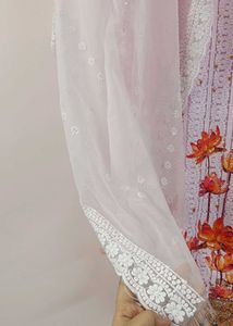 Beautiful Georgette Embroidery Dress 🎉