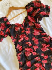 Reclaimed Vintage Floral Ruched Dress