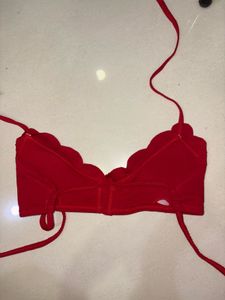 Red Bikini Top