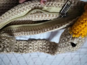 Pintresty Crochet Duck Bag 🛍️