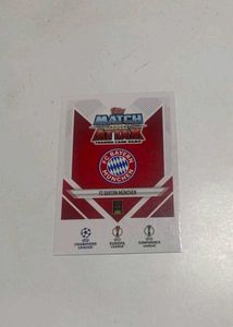 Rare Misprint Of Topps Match Attax
