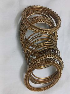 Golden Bangle Set