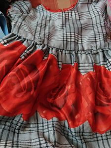 20size Frock For 2-4yera Old Girls