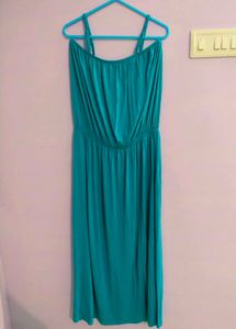 Blue Sleeveless Dress