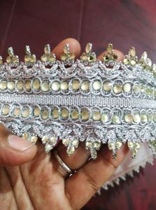 Hip Belt For Saree And Kurti Silver Color