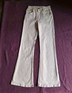 White Flare Jeans