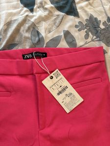 Zara Pink Mini Trousers