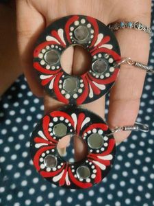 Handmade Mirror Earrings