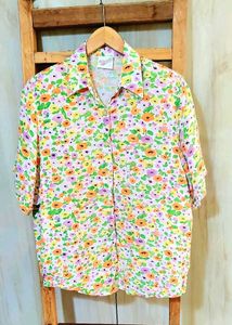 Floral Shirt Size-40