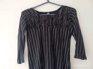 Striped Midi Top