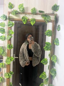 Fur Crop Jacket