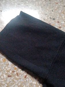 Cute Black Crop Top