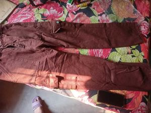 Brown Cargo Pants
