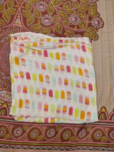 Baby Jalebi Brand Popsicle Print Muslin Swaddle