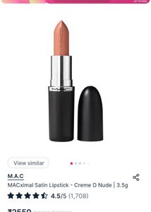 MAC Sleek Satin Lipstick