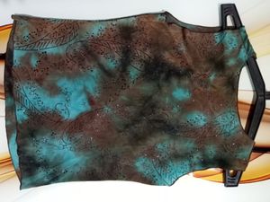 Stylish Brown &amp; Teal Top