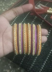 Purple Bangles (Set of 2)
