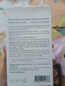 Dr Althea Boosting Serum 20%