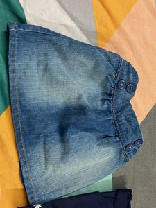 Girls&#39; Denim &amp; Navy Skirts