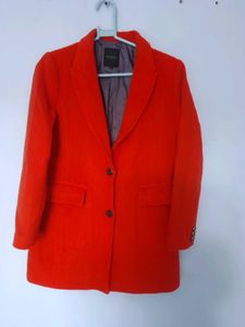 Chic Orange Coat