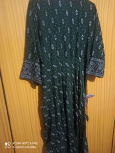 rayon  full length kurti