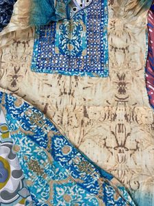 Elegant Mirror work Kurta