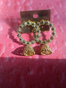 New Traditional Gold Earring🤩