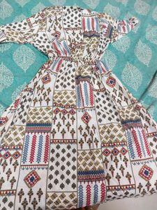 Patterned Maxi Dress